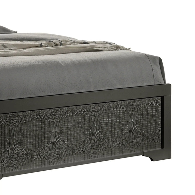 Blaze - Bed With LED Headboard by HouseOfZazla
