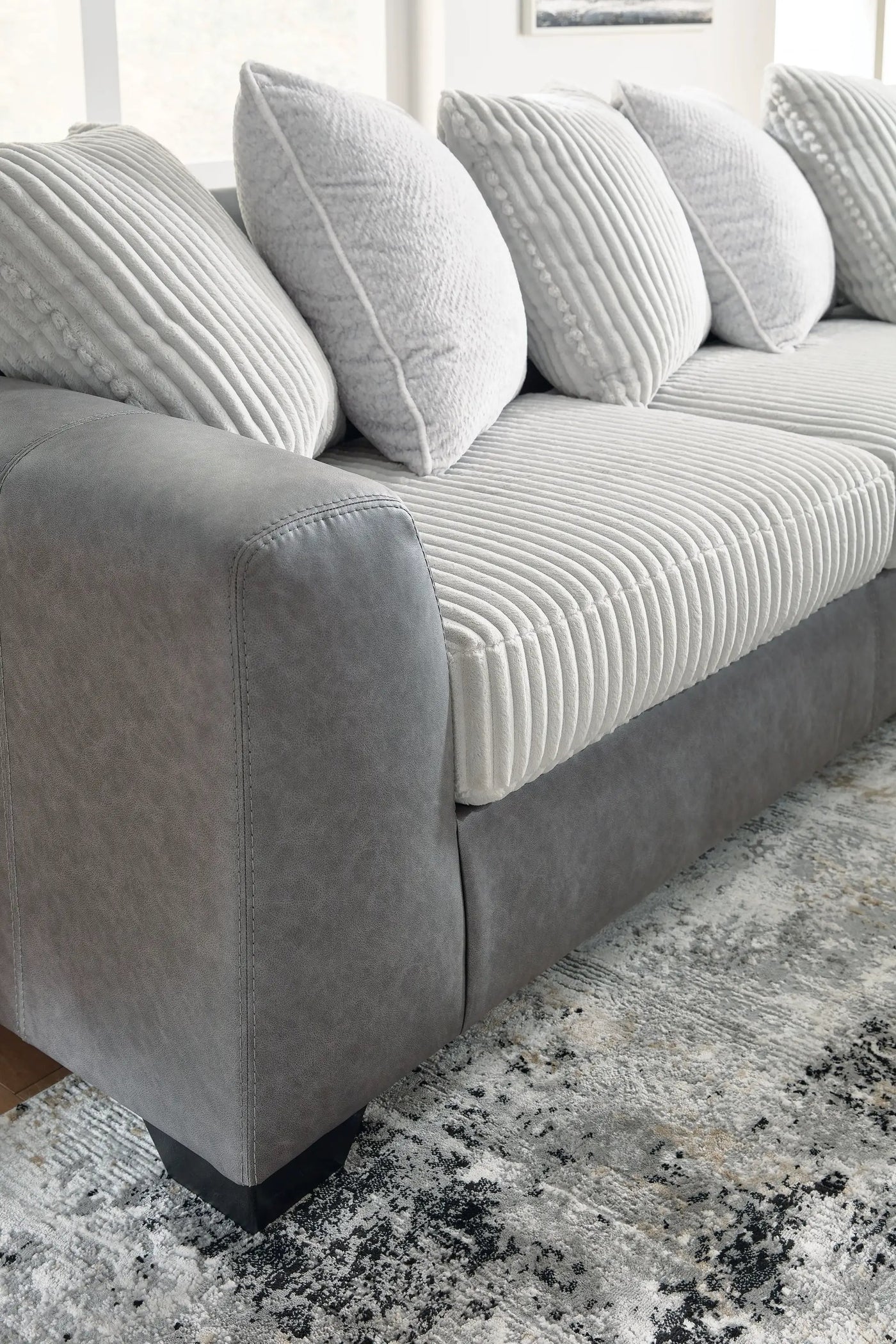 Clairette Court - Sectional by Unique Piece Furniture