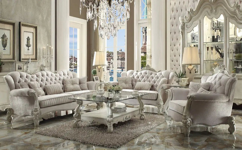 Versailles - Sofa With 5 Pillows by Unique Piece Furniture