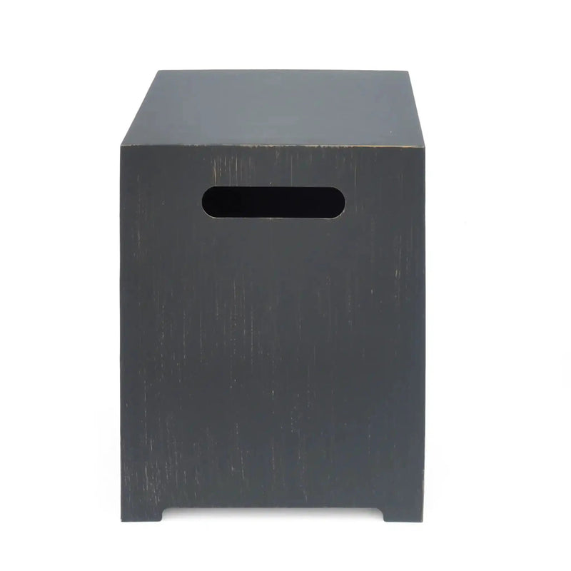 Modern Tank Holder Side Table With Powder Coated Frame by HouseOfZazla