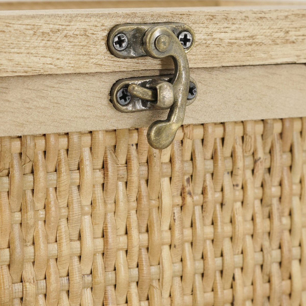 Set of 2 Woven Rattan Decorative Boxes, photo 4 of 8