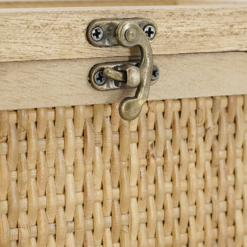 Set of 2 Woven Rattan Decorative Boxes, photo 4 of 8
