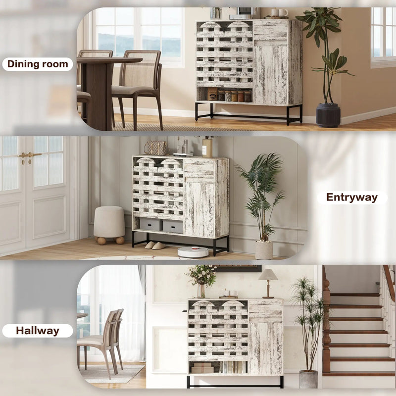 Farmhouse Sideboard Cabinet with Storage by HouseOfZazla