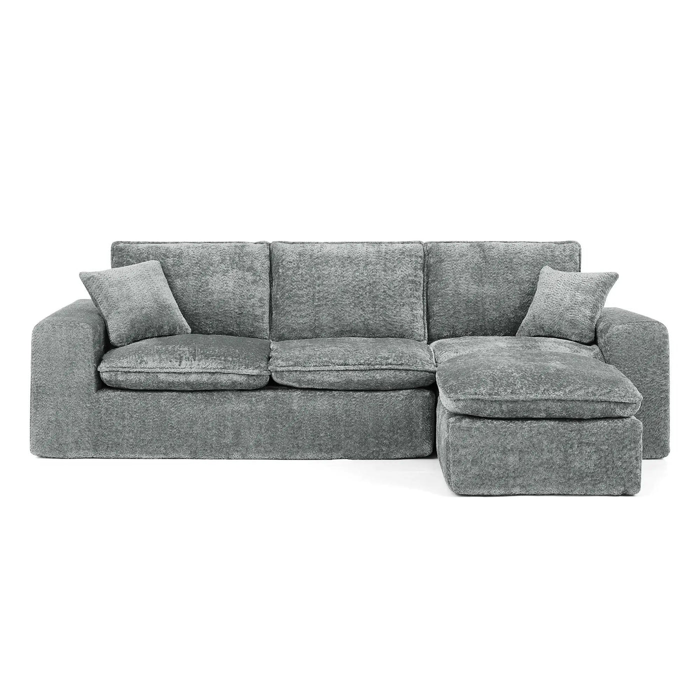 Sectional Sofa With Moveable Ottoman by HouseOfZazla