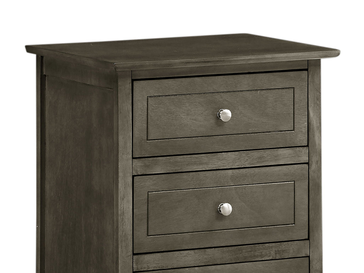 Dove Tailed Drawers 3 Drawer Nightstand, photo 6 of 23