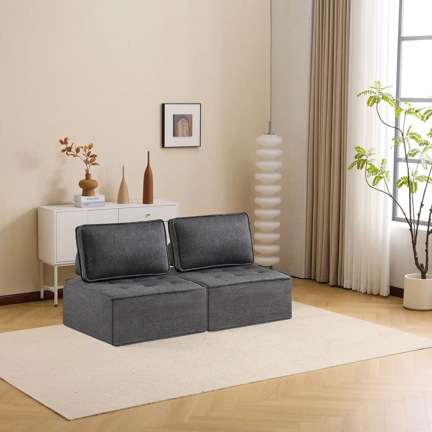 Sofa With Modular Splicing Design by Unique Piece Furniture