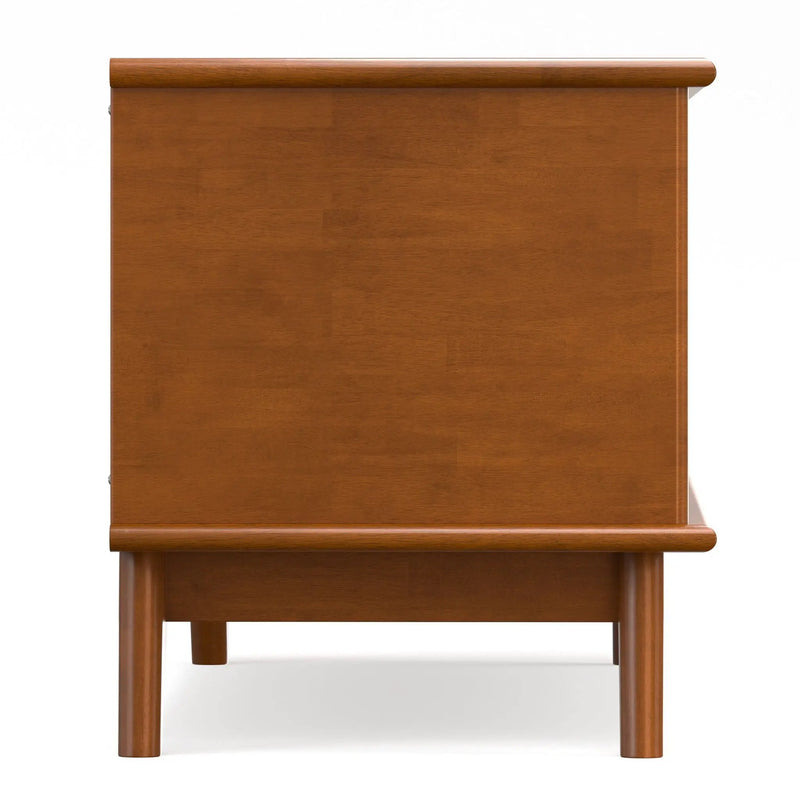 Draper - Flip Down Storage Bench - Teak by HouseOfZazla