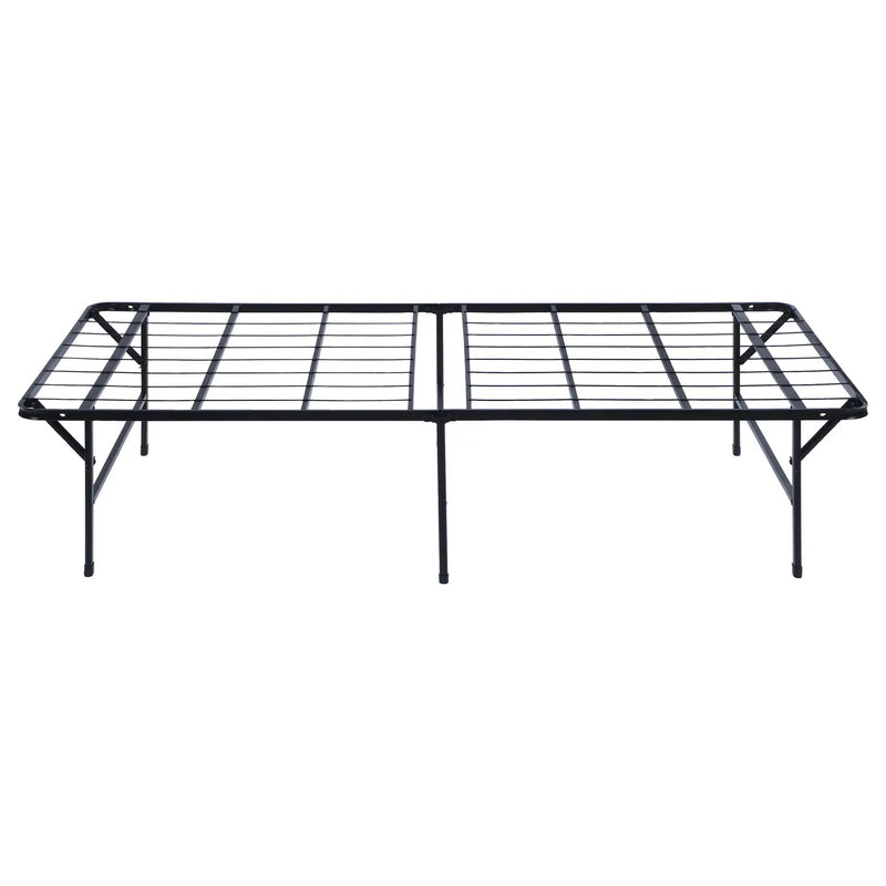 Mabel Metal Twin Mattress Support Platform Bed Black by Unique Piece Furniture