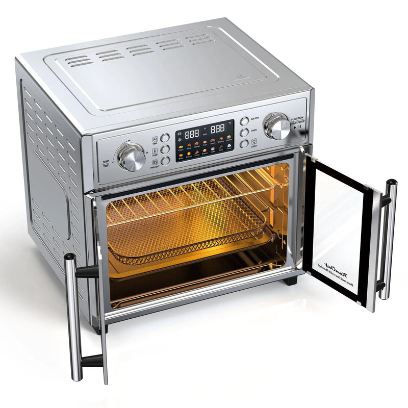 PlumChef 26QT Large Capacity French Double-Door Air Fryer Convection Toaster Oven by HouseOfZazla