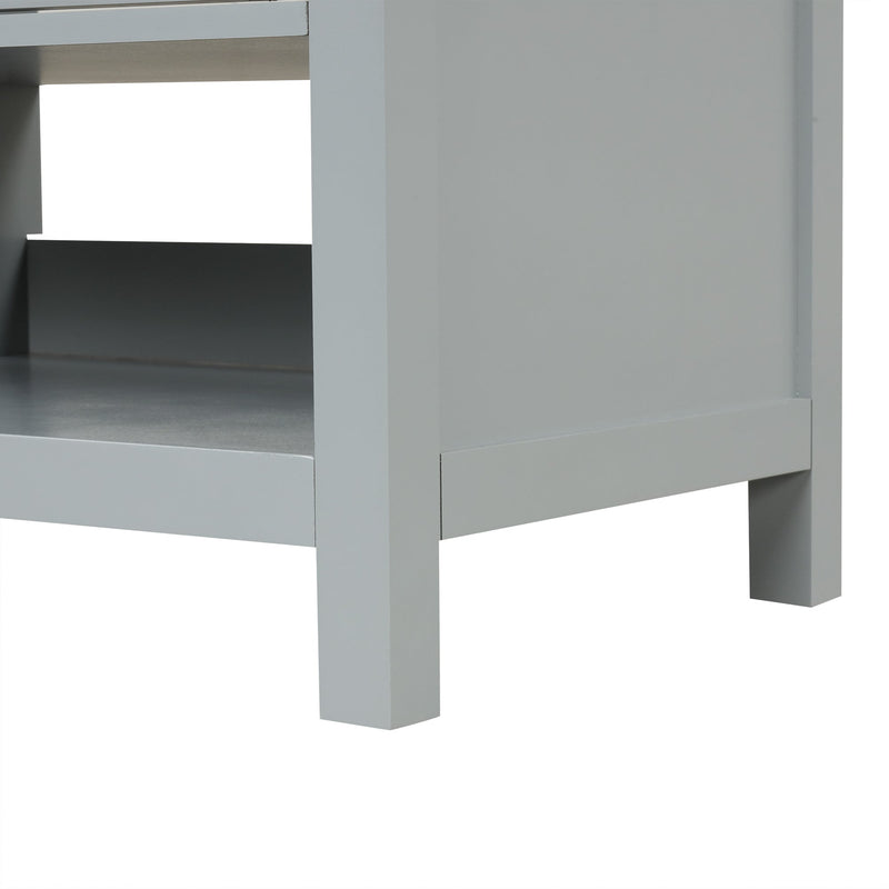 36" Bathroom Vanity with Sink Top and Storage Cabinet by HouseOfZazla
