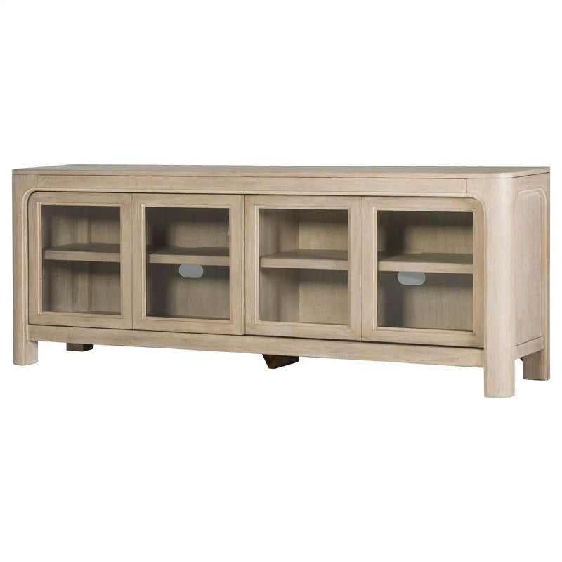 Solano 71-inch 2-door TV Stand Media Console Weathered Mango by Unique Piece Furniture