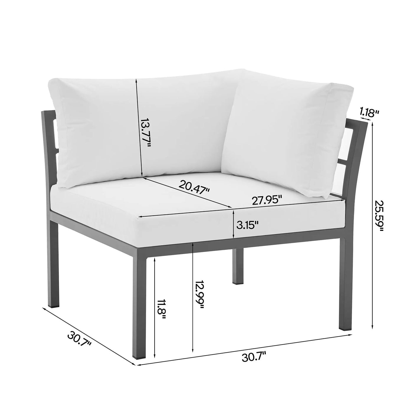 Sunnyside - 5 Piece Outdoor Conversation Set by HouseOfZazla