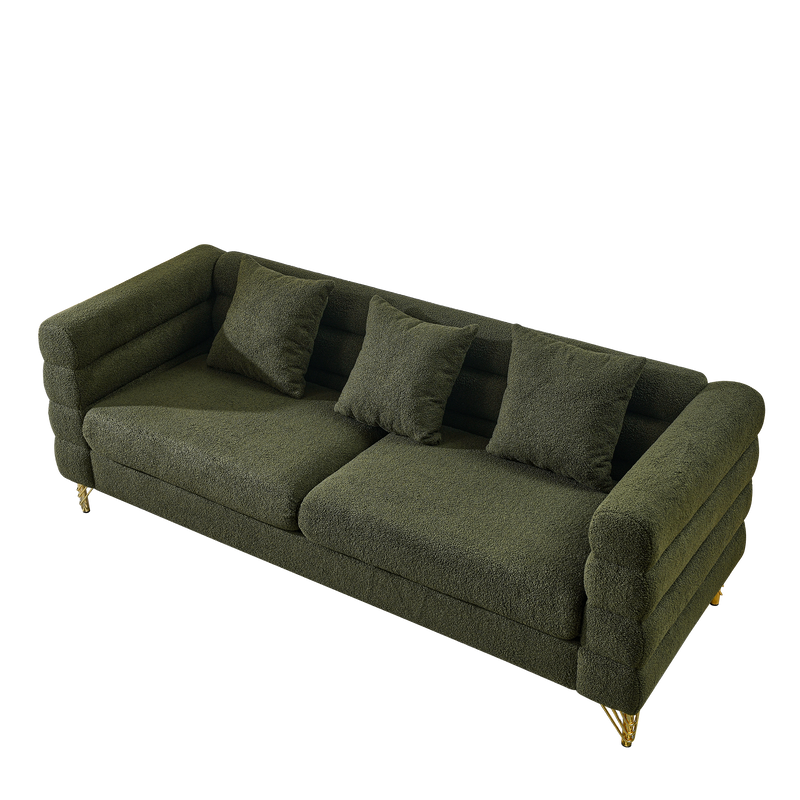 Green Teddy Sofa by BLAKHOM
