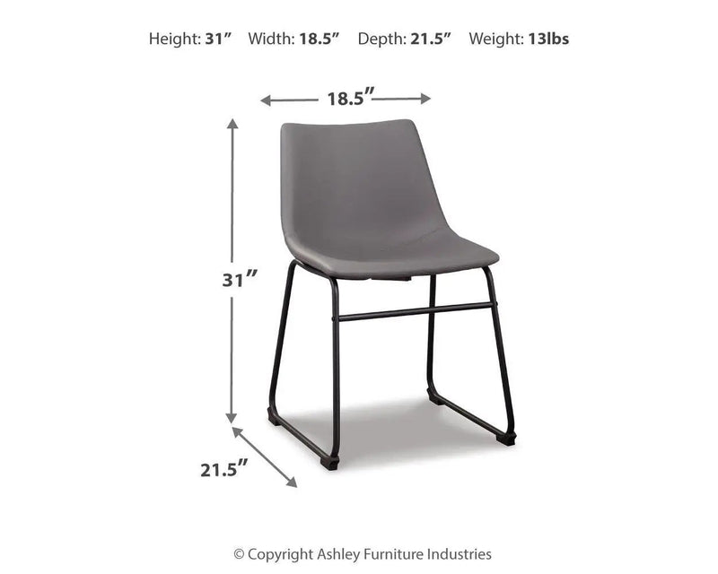 Centiar - Upholstered Side Chair by Unique Piece Furniture