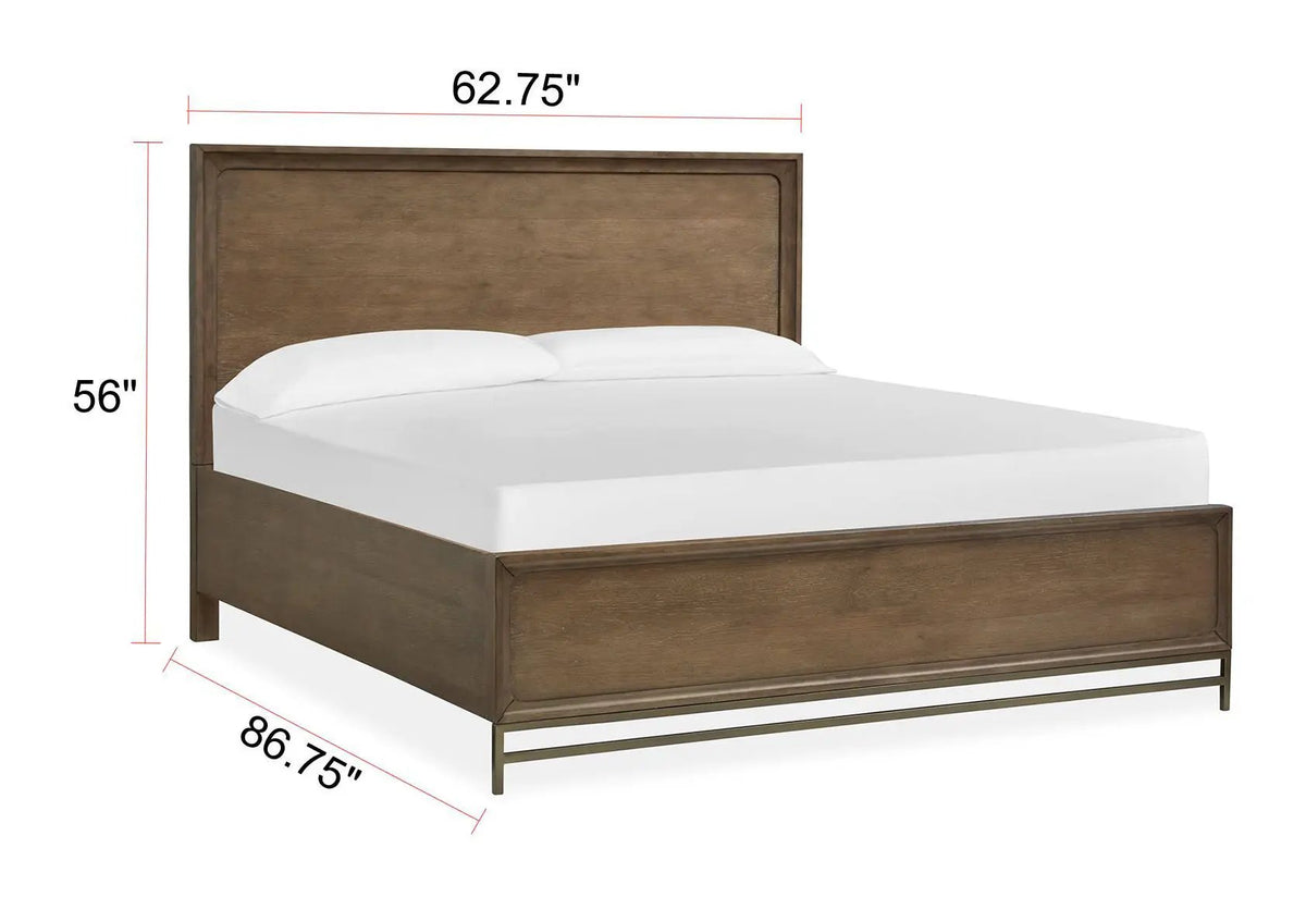 Lindon - Complete Panel Bed - Belgian Wheat, photo 4 of 7