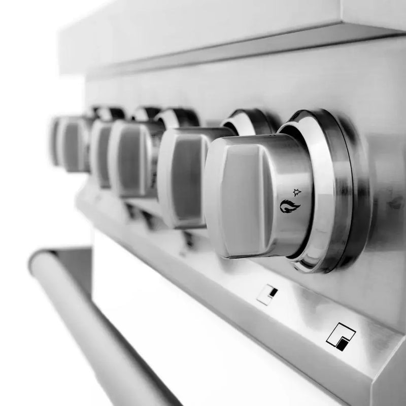 ZLINE 30" Bundle Range RA-WM-30 & Range Hood KB-30, 2KP-RAWMRH30 by Farmhouse Kitchen and Bath