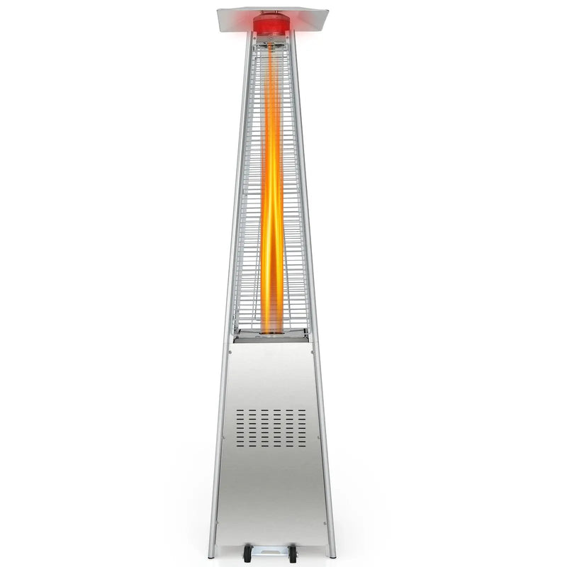 42000 BTU Pyramid Patio Heater with Wheels by DirectDeals