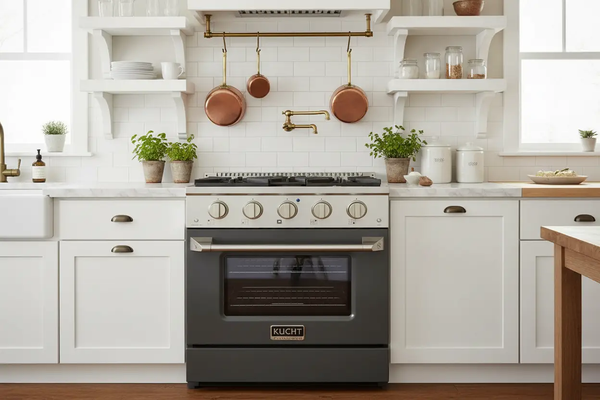 Kucht 30” Pro-Style Kitchen Dual Fuel Range - KDF302/LP-GR