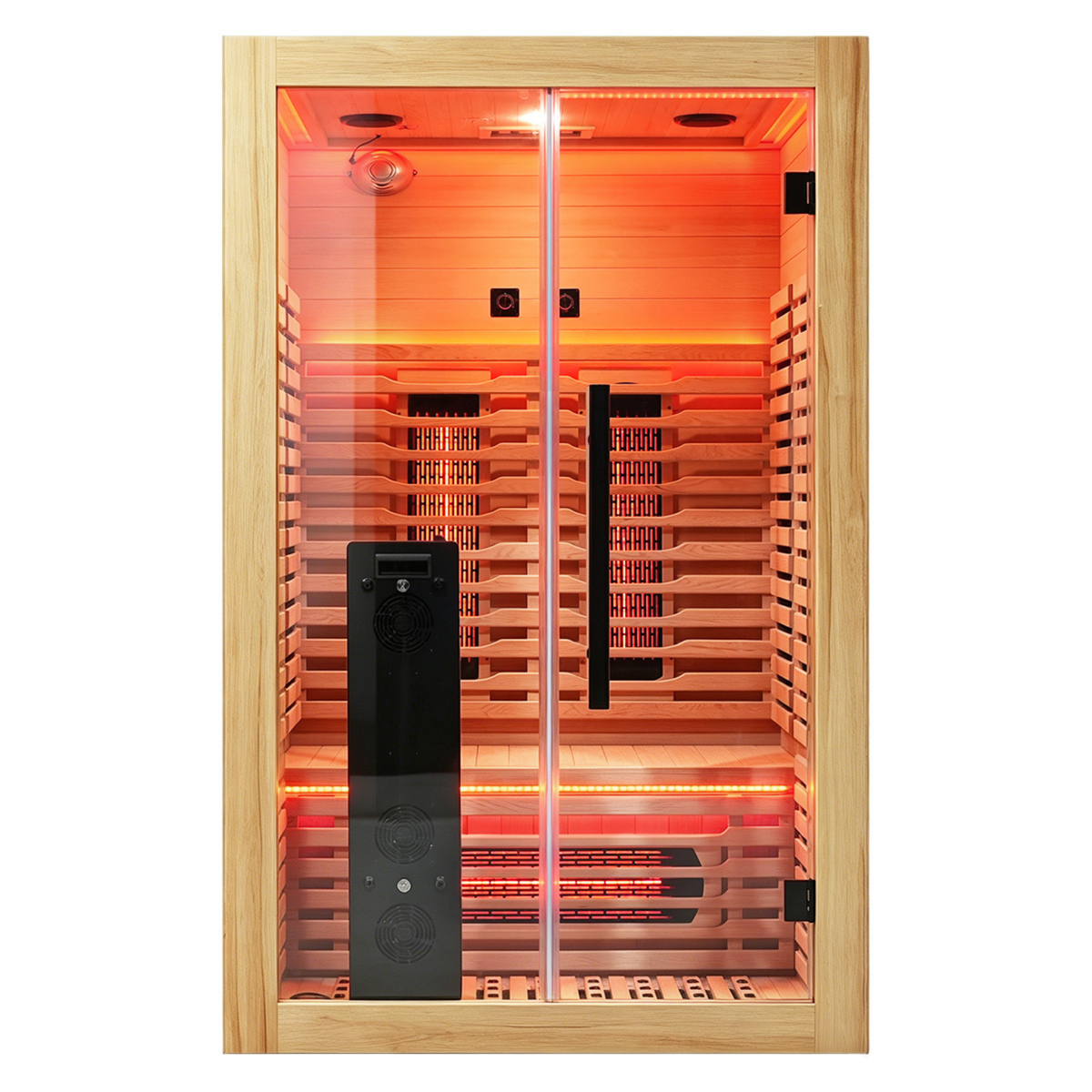 Blisspod I Venetian RED I All-In-One - Full Spectrum + Red Light Therapy I Indoor Premium Sauna I 2 Person, photo 3 of 19
