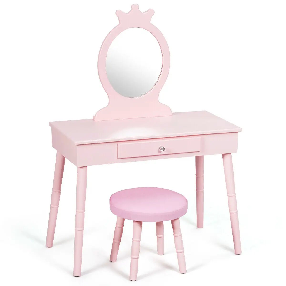 Kids Vanity Makeup Table by DirectDeals