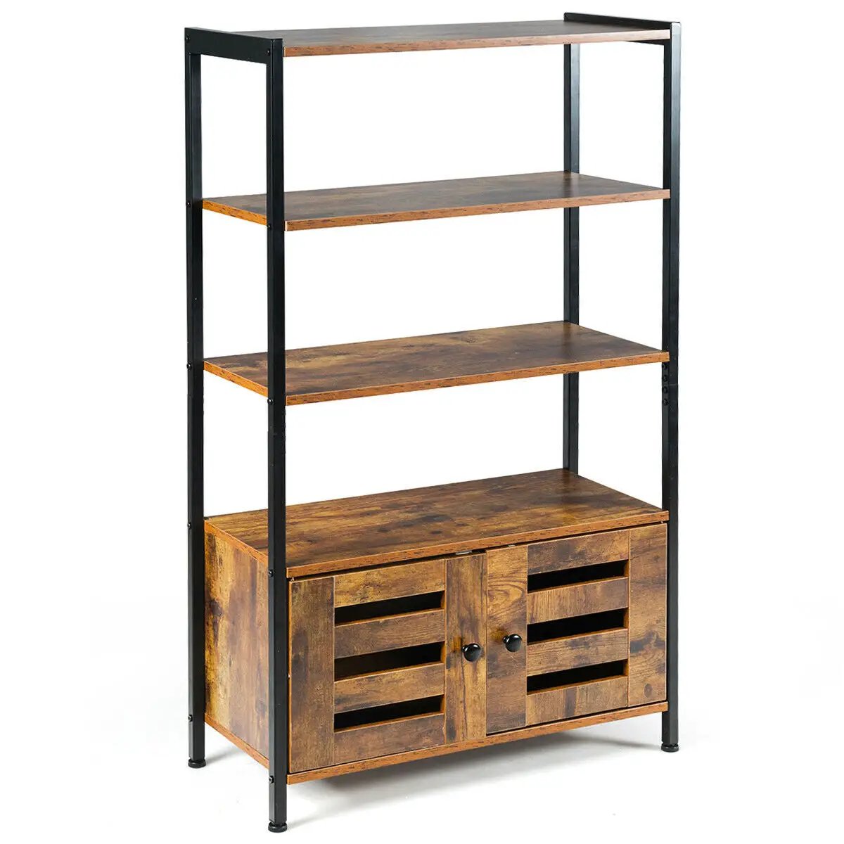 Industrial Storage Shelf with 2 Shutter Doors by DirectDeals