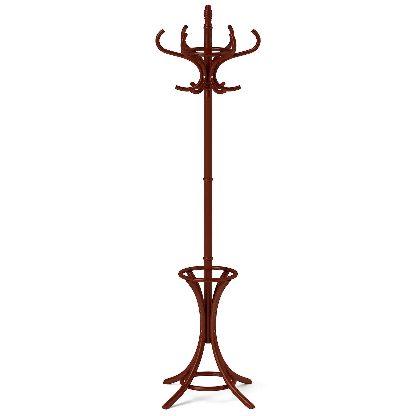 Wood Standing Hat Coat Rack with Umbrella Stand by DirectDeals
