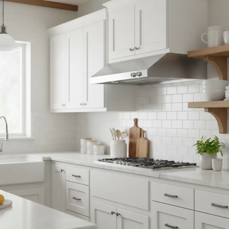 Kucht 36" Ducted Under Cabinet Range Hood Stainless Steel with Digital Controls KRH360-SS by Farmhouse Kitchen and Bath
