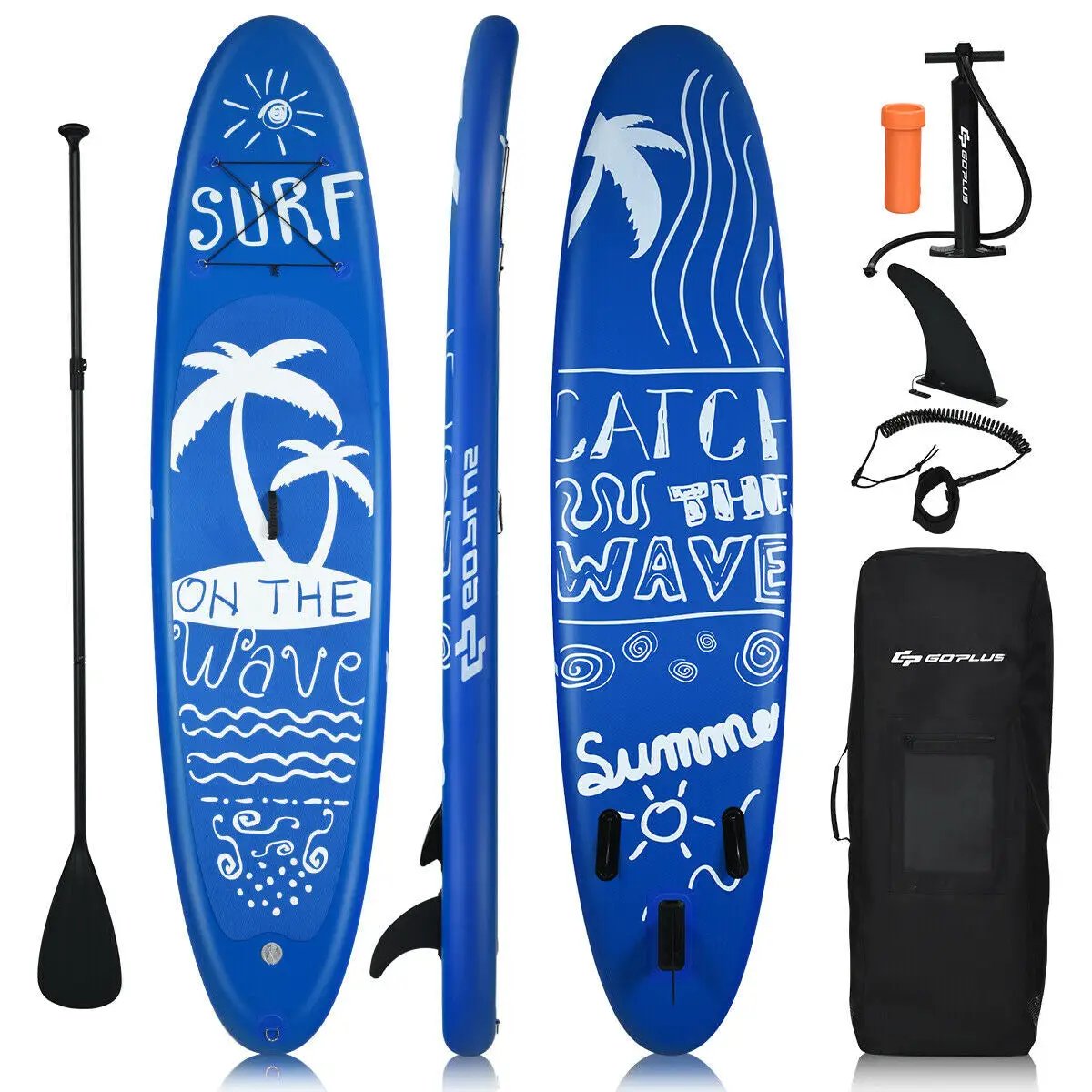 Inflatable & Adjustable Stand Up Paddle Board by DirectDeals