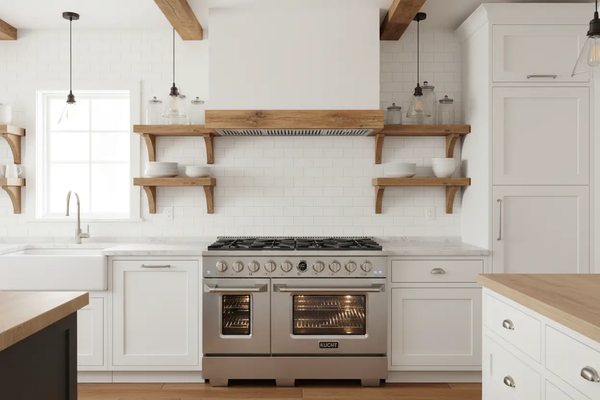 Kucht KX Series 48" Freestanding Dual Fuel Range KXP48-SS