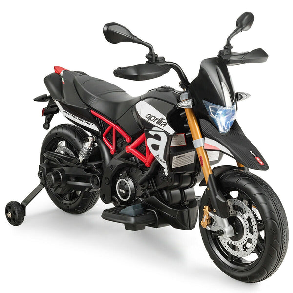 12V Kids Ride-On Motorcycle Aprilia Licensed with Sounds and Music, photo 2 of 9