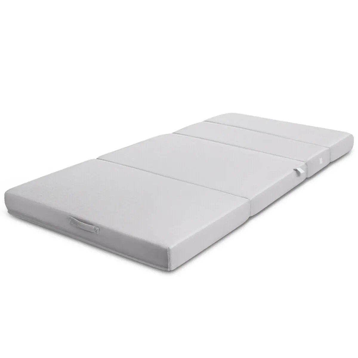 4 Inch Folding Sofa Bed Foam Mattress with Handles by DirectDeals