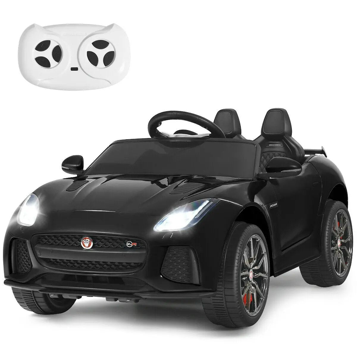 12V Jaguar F-Type SVR Licensed Kids Ride On Car by DirectDeals
