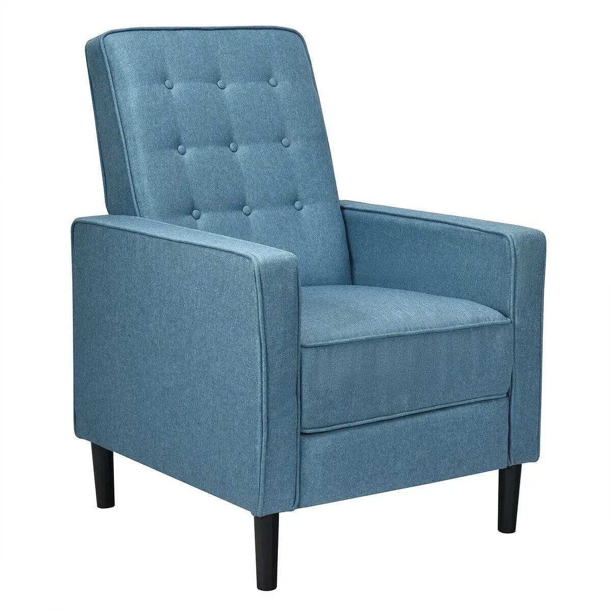 Mid-Century Push Back Recliner Chair by DirectDeals