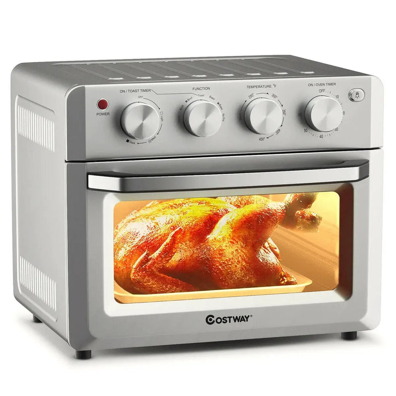 Dehydrate Convection Air Fryer Toaster Oven with 5 Accessories by DirectDeals