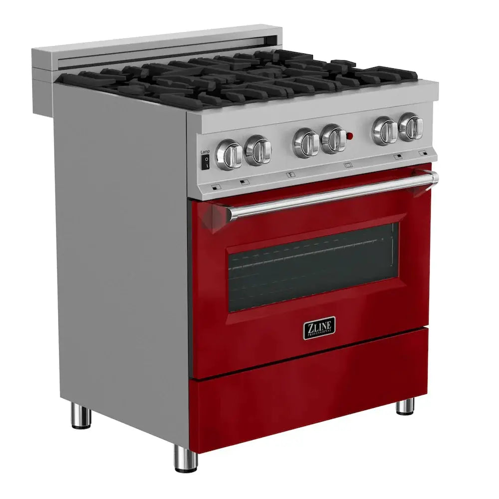 ZLINE 36" Bundle Range RAS-RG-36 & Range Hood 8654RG-36, 2KP-RASRGRH36 by Farmhouse Kitchen and Bath