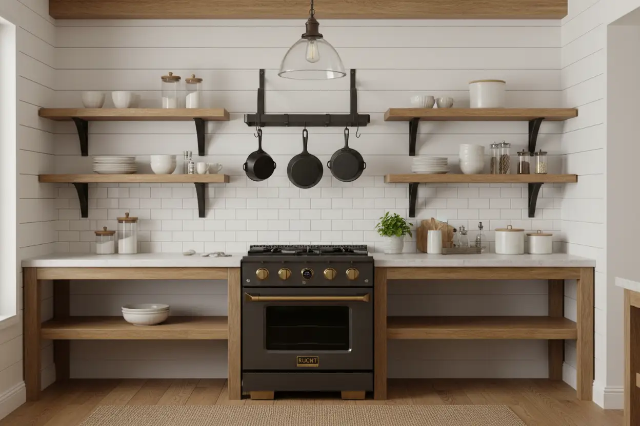 Kucht 30" Freestanding Dual Fuel Range Liquid Propane KXD30/LP by Farmhouse Kitchen and Bath