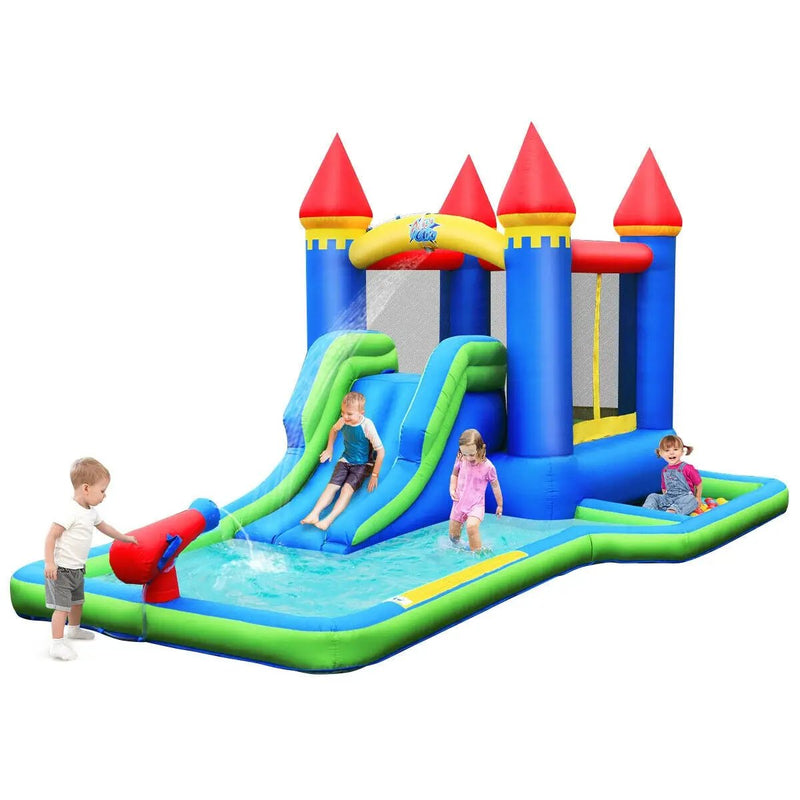 Kids Inflatable Bounce House Water Slide without Blower by DirectDeals