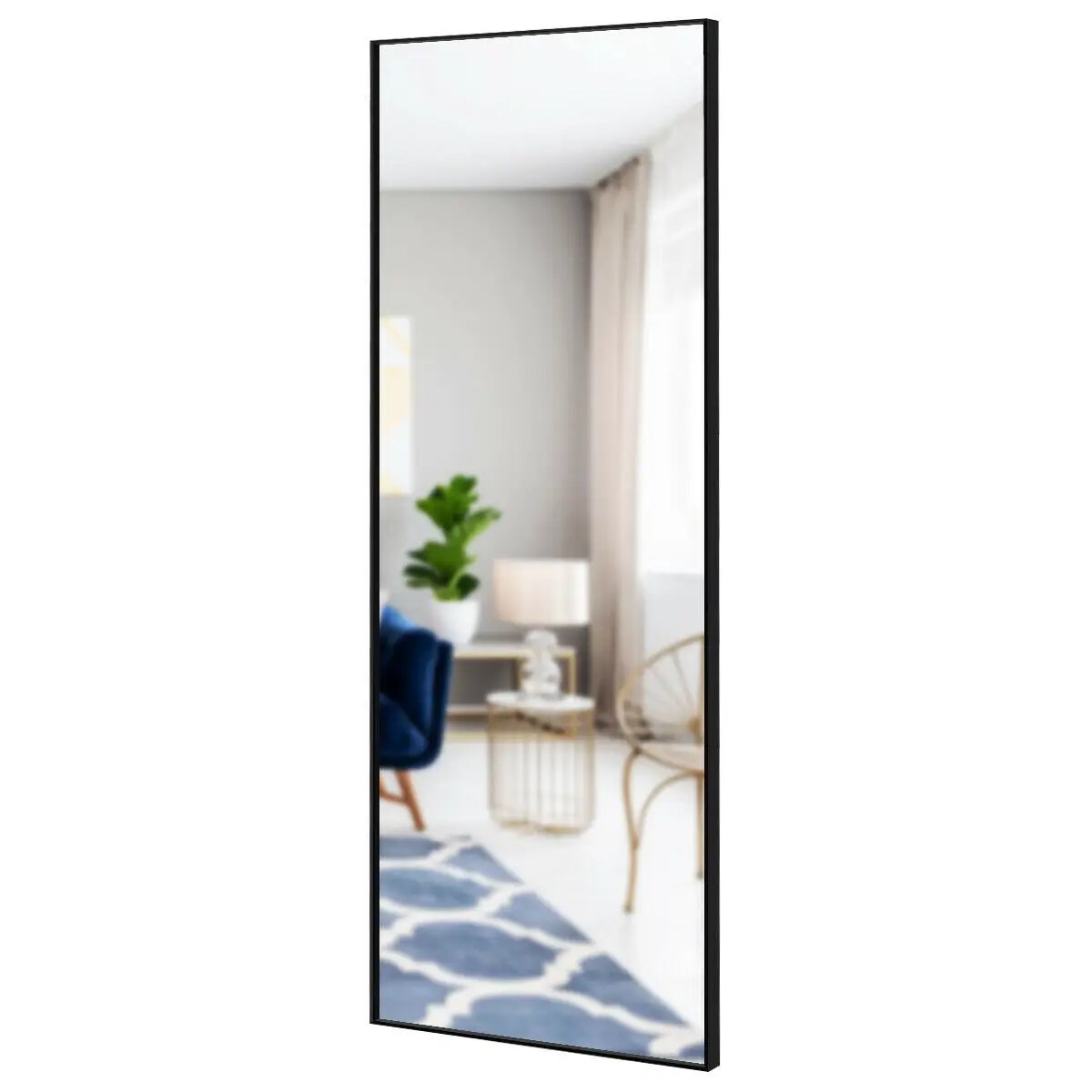 59 Inch Full Length Mirror Large Rectangle Bedroom Mirror by DirectDeals