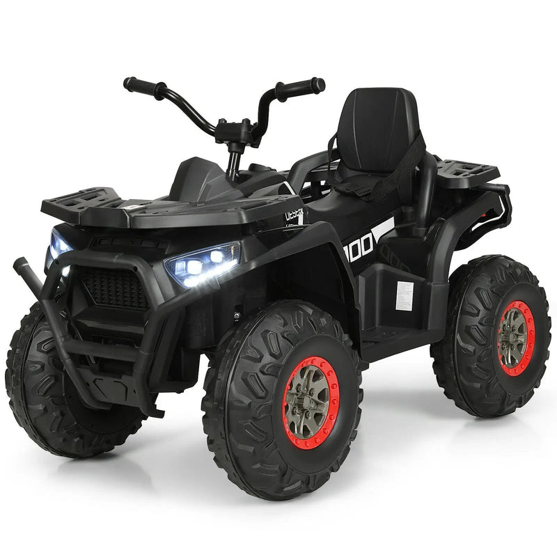 12 V Kids Electric 4-Wheeler ATV Quad with MP3 and LED Lights by DirectDeals