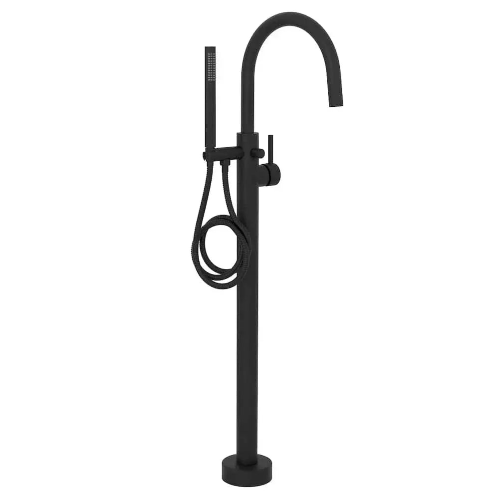 ZLINE Emerald Bay Bath Tub Filler in Matte Black EMBY-BTF-MB by Farmhouse Kitchen and Bath