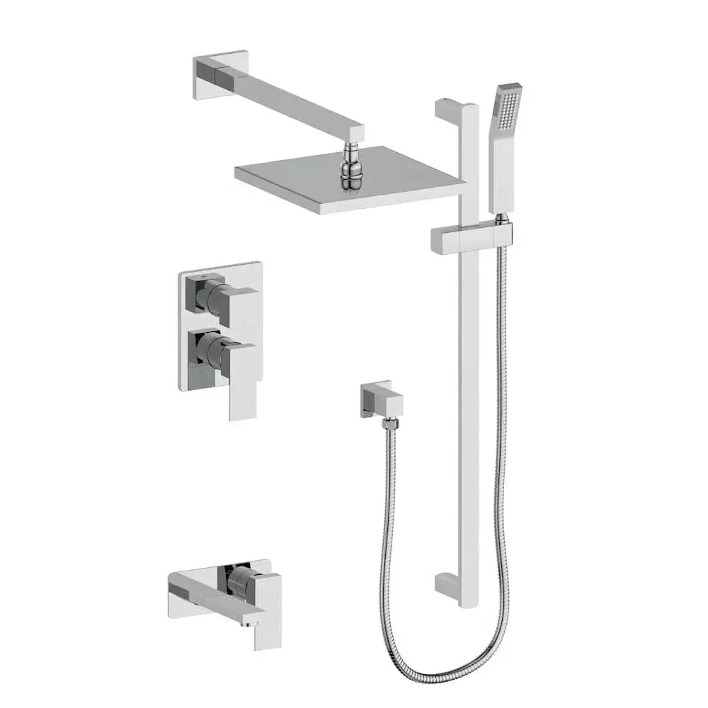 ZLINE Bliss Shower System Oversized Shower Head, BLS-SHS16-CH by Farmhouse Kitchen and Bath