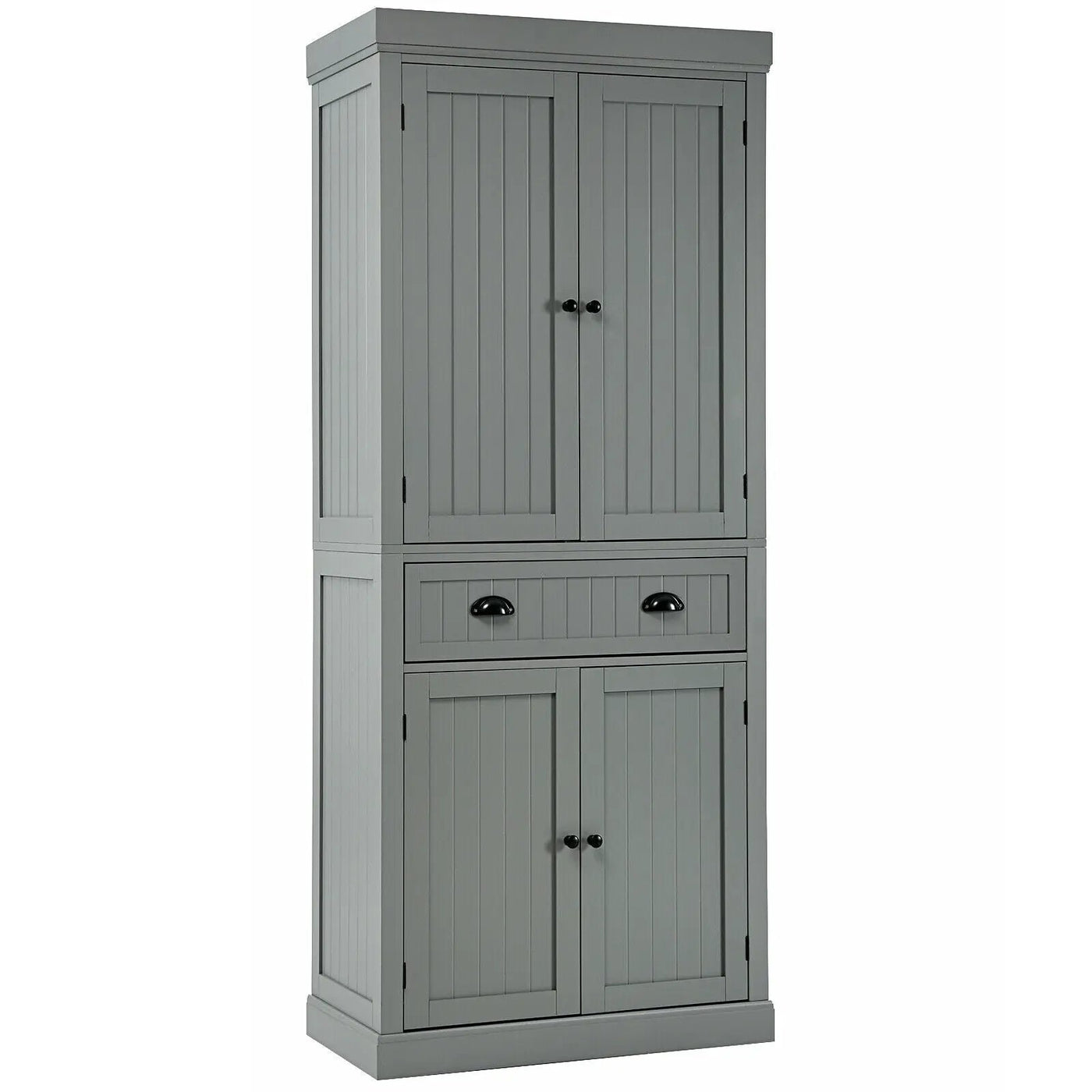 Cupboard Freestanding Kitchen Cabinet w/ Adjustable Shelves by DirectDeals