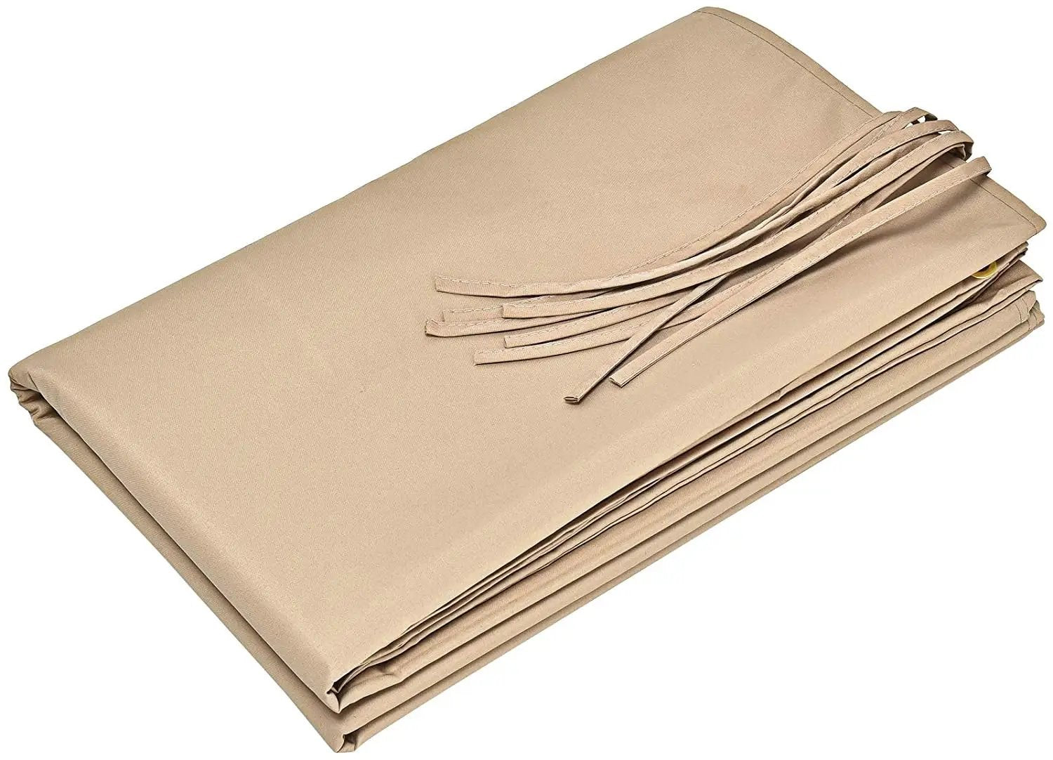 Outdoor Canopy Shade Cover with Copper Grommets & 4 Straps by DirectDeals