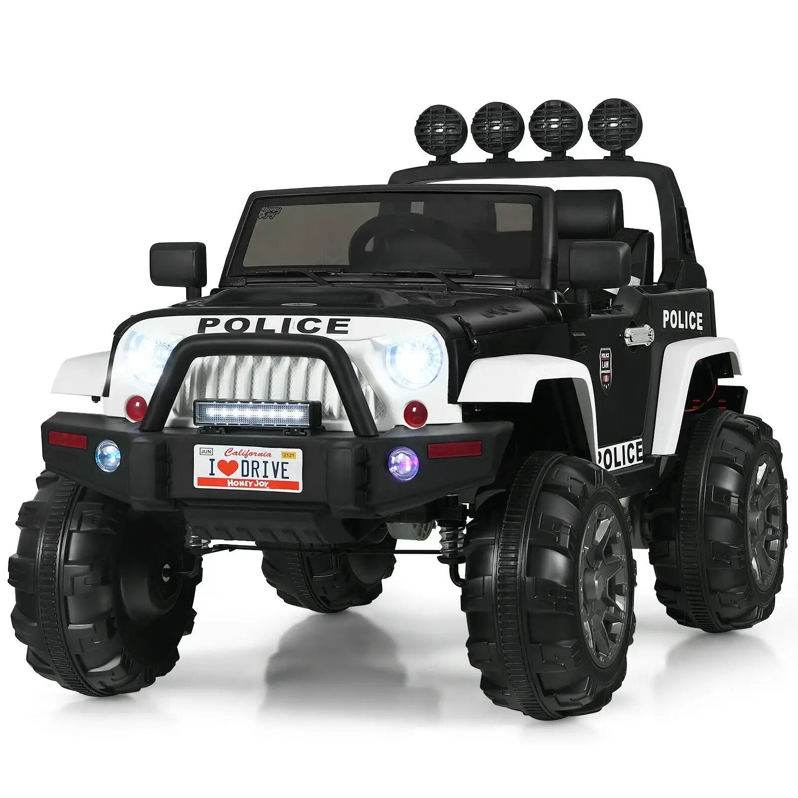 12V Kids Ride On Truck with Remote Control and Double Magnetic Door by DirectDeals