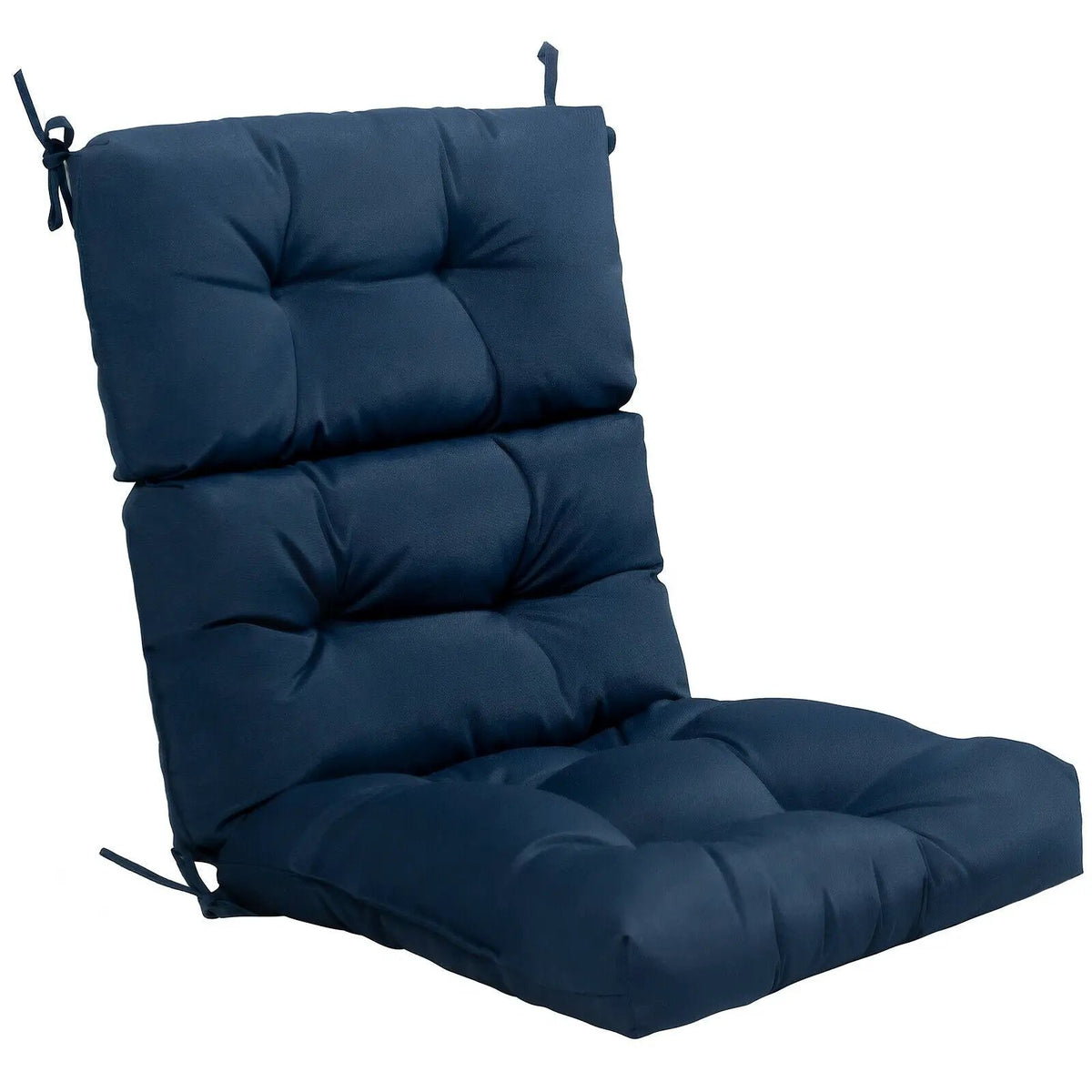 22 x 44 Inch Tufted Outdoor Patio Chair Seating Pad by DirectDeals