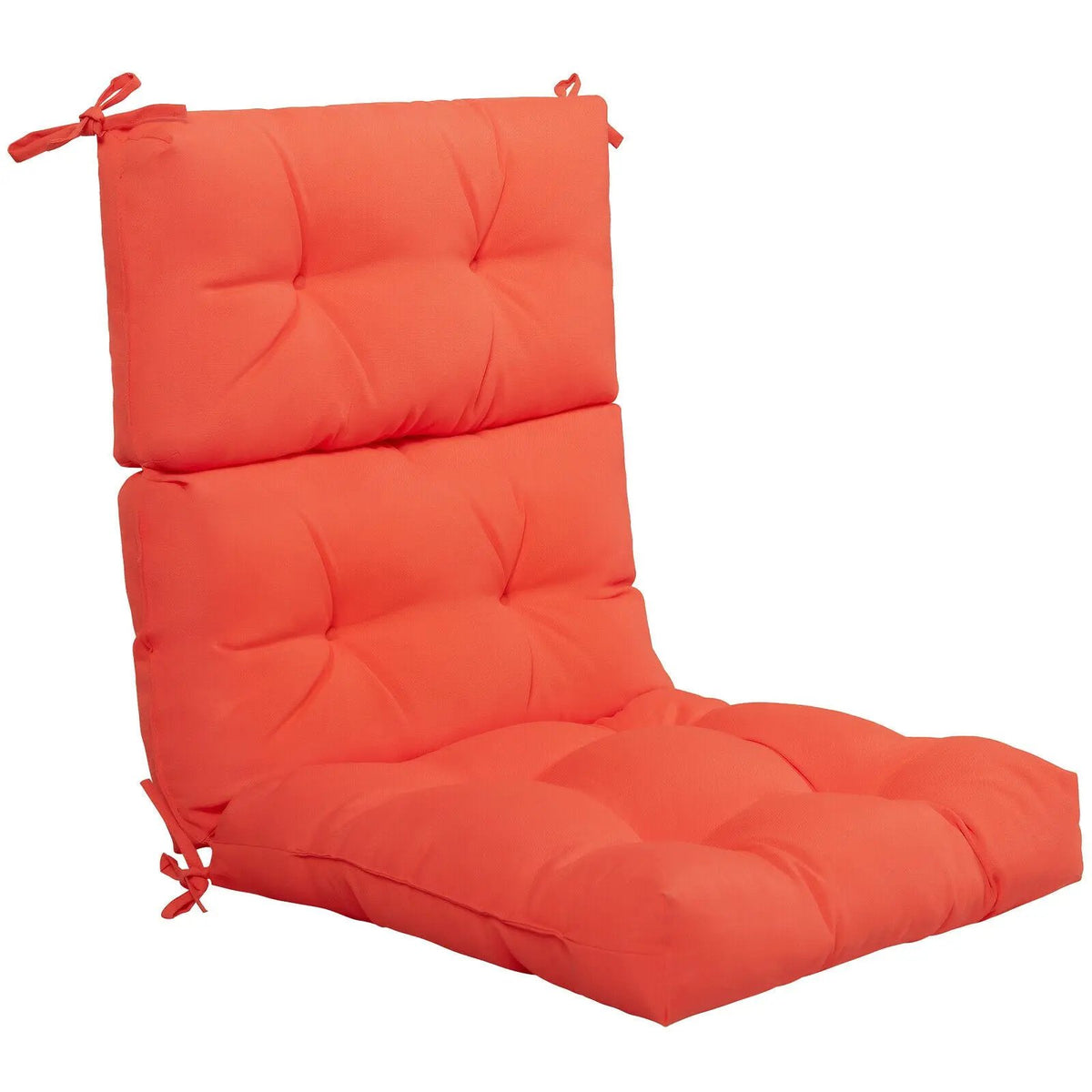 22 x 44 Inch Tufted Outdoor Patio Chair Seating Pad by DirectDeals