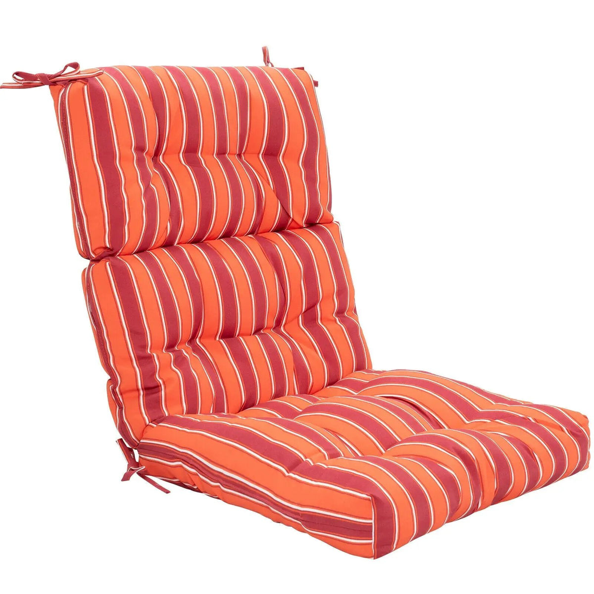 22 x 44 Inch Tufted Outdoor Patio Chair Seating Pad by DirectDeals
