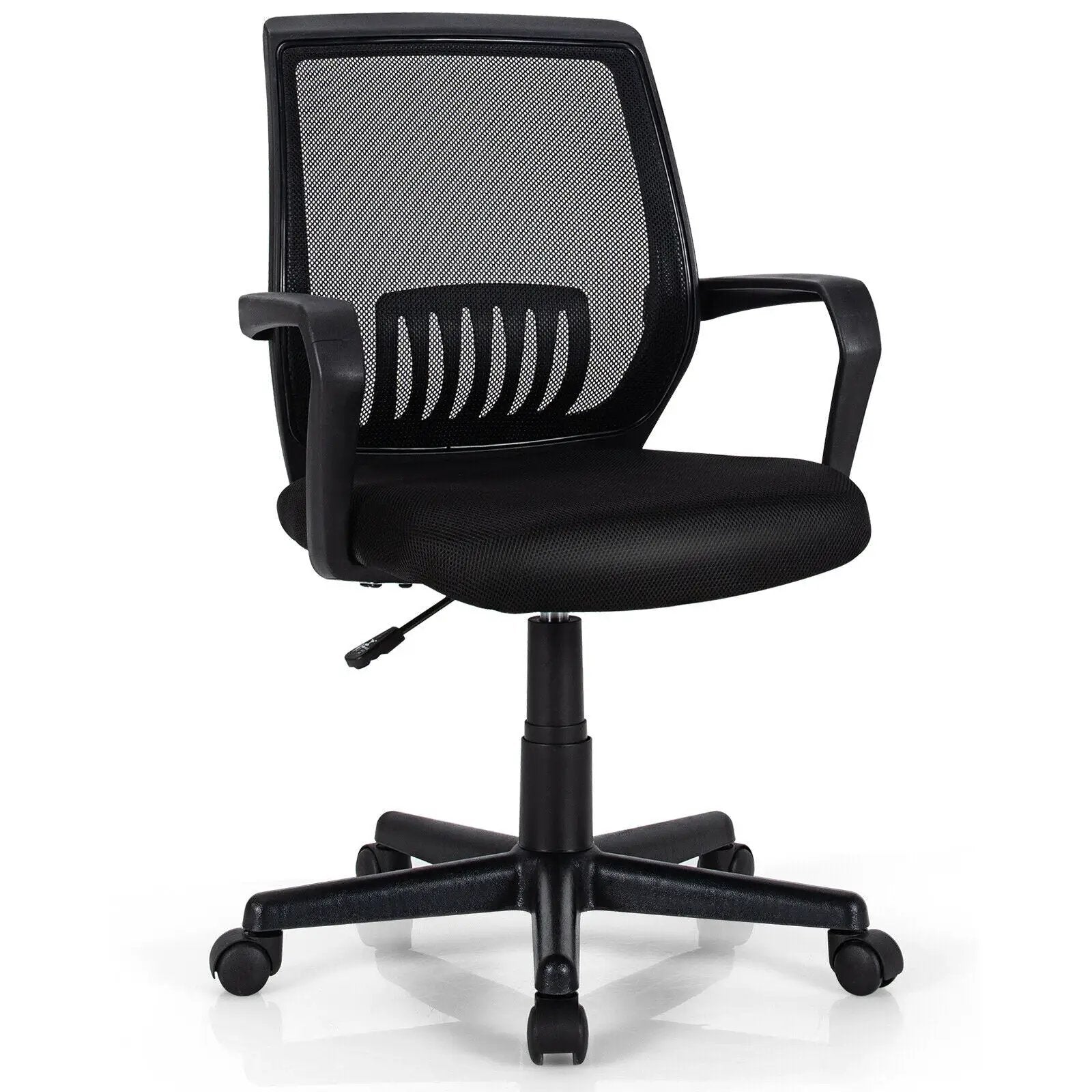 Mid-Back Mesh Height Adjustable Executive Chair with Lumbar Support by DirectDeals