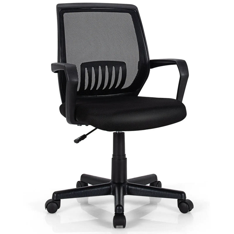 Mid-Back Mesh Height Adjustable Executive Chair with Lumbar Support by DirectDeals