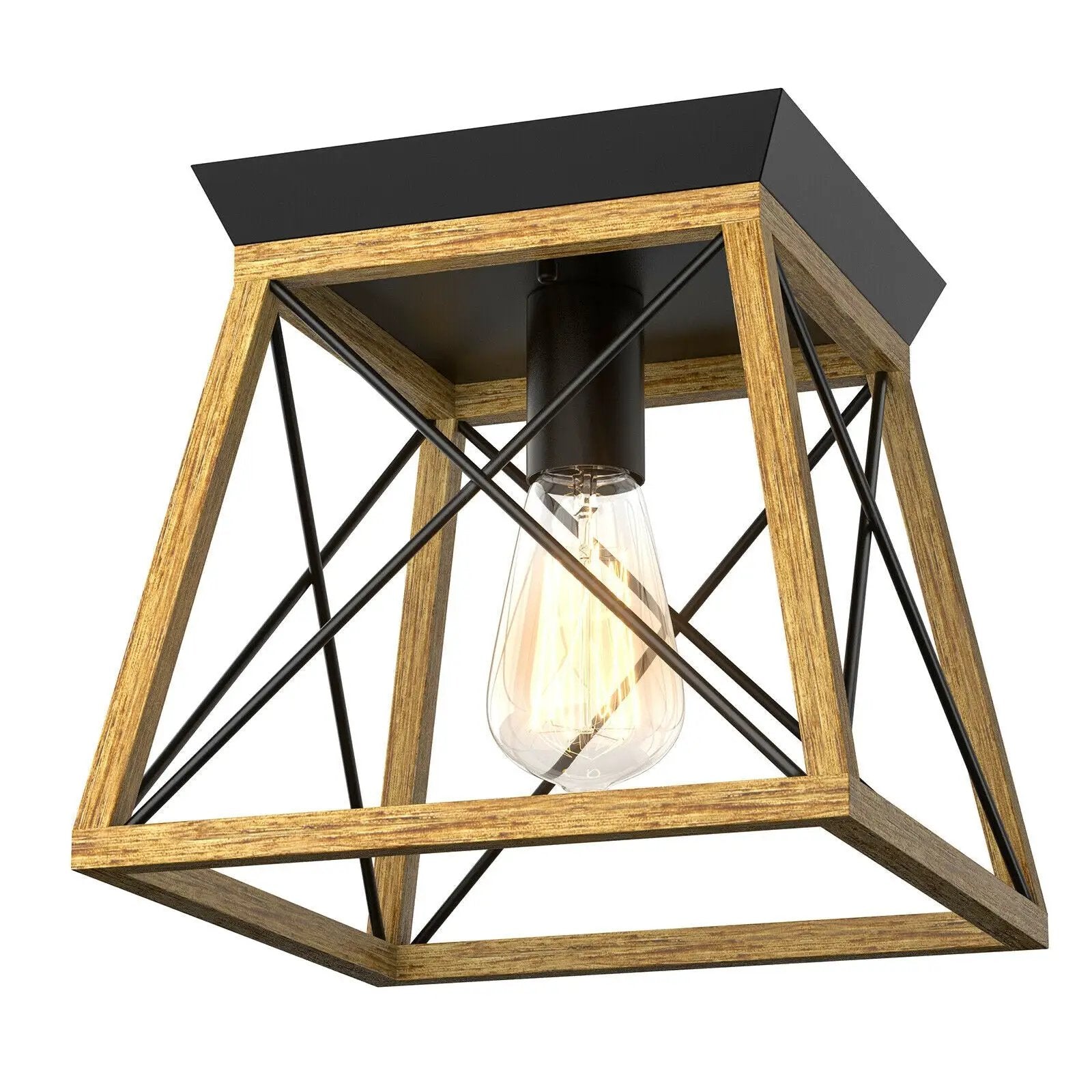 Farmhouse Vintage Ceiling Lights with E26 Blub Socket for Hallway Dining Room by DirectDeals